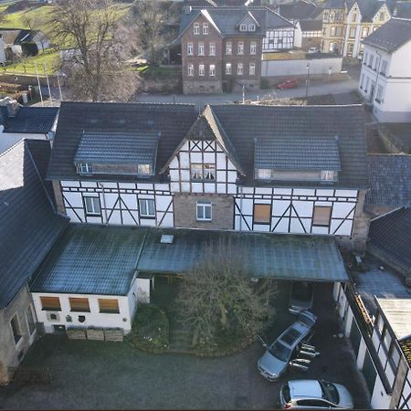 Hostel Burg Hausen Heimbach Bagian luar foto